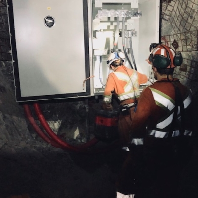 Underground, Maintenance, machinery, electrical, construction, mines, panels, wiring.