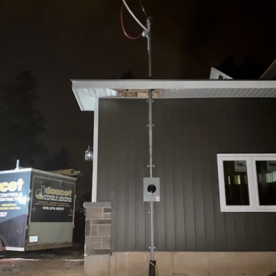 Residential electrician, new built, wiring, panel upgrade.