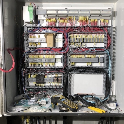 Industrial, maintenance of electrical systems, industrial panel, wiring, industrial electrician, panel upgrade.